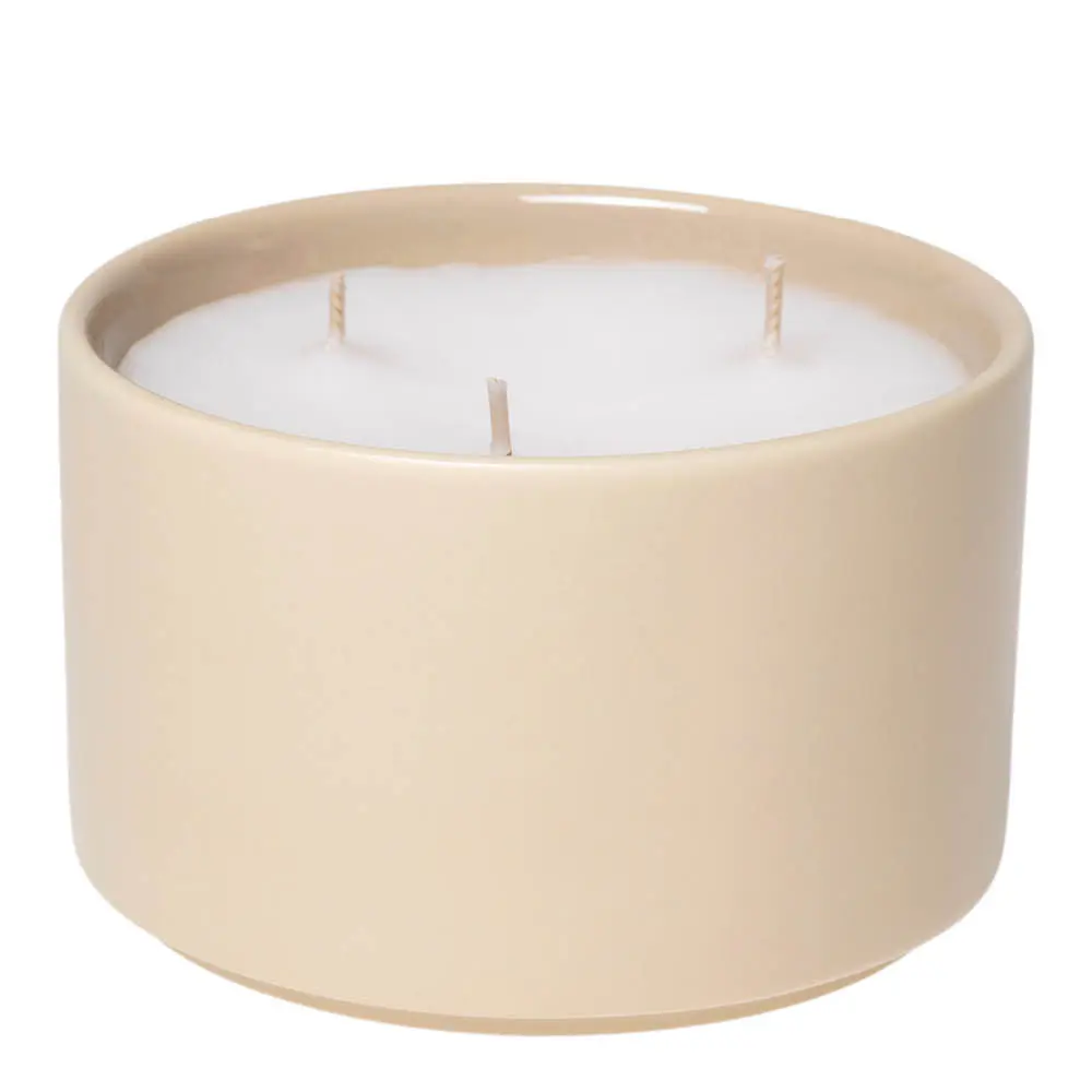 Kirnu lys 11x7 cm beige
