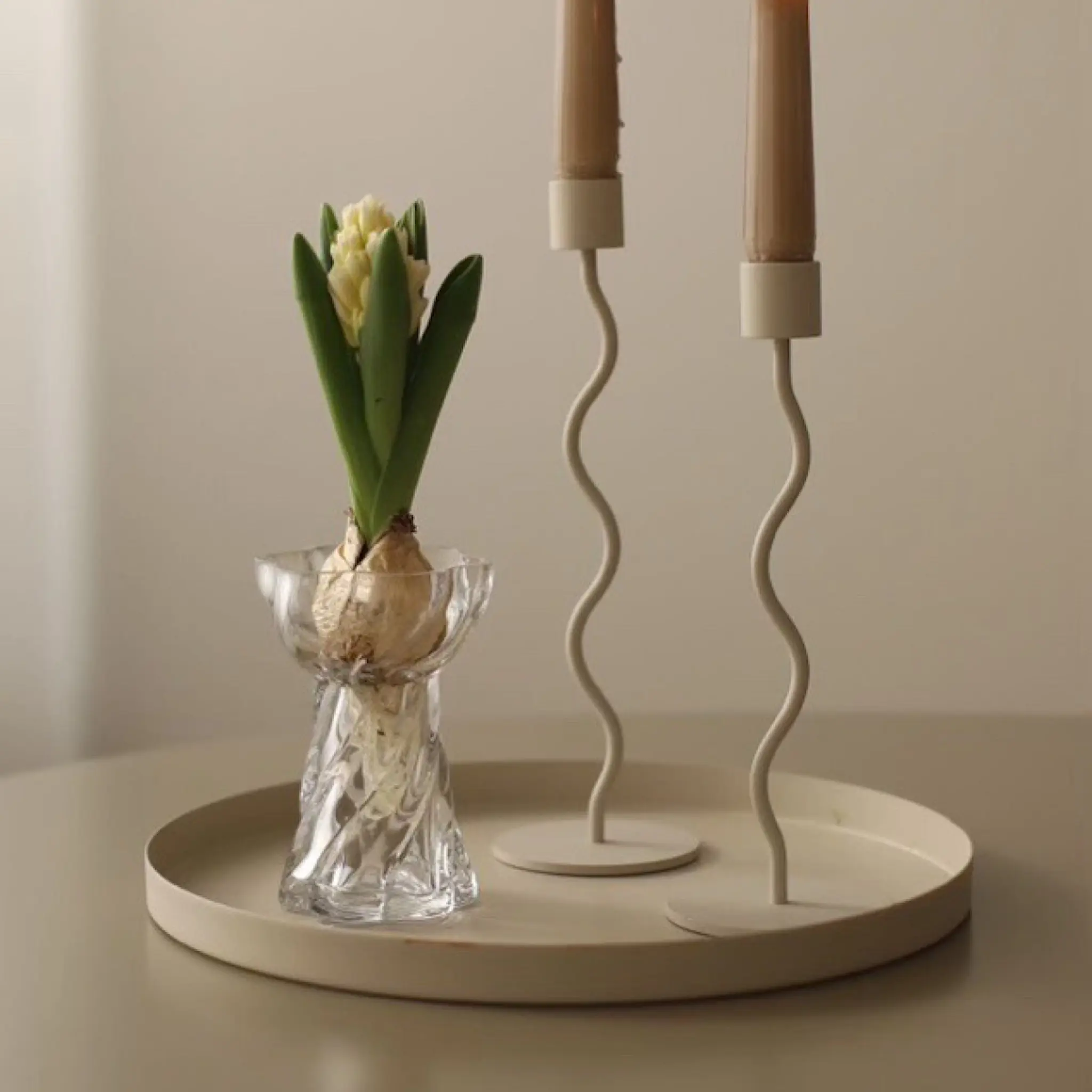 Cooee Twist Bulb vas 12 cm klar