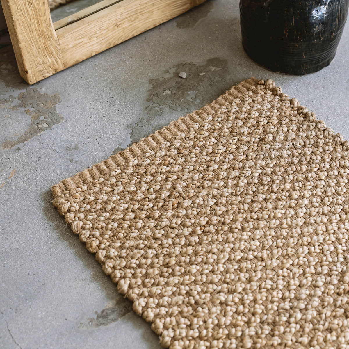 Lone Tepper Braid jute Kynnysmatto 60x90 cm