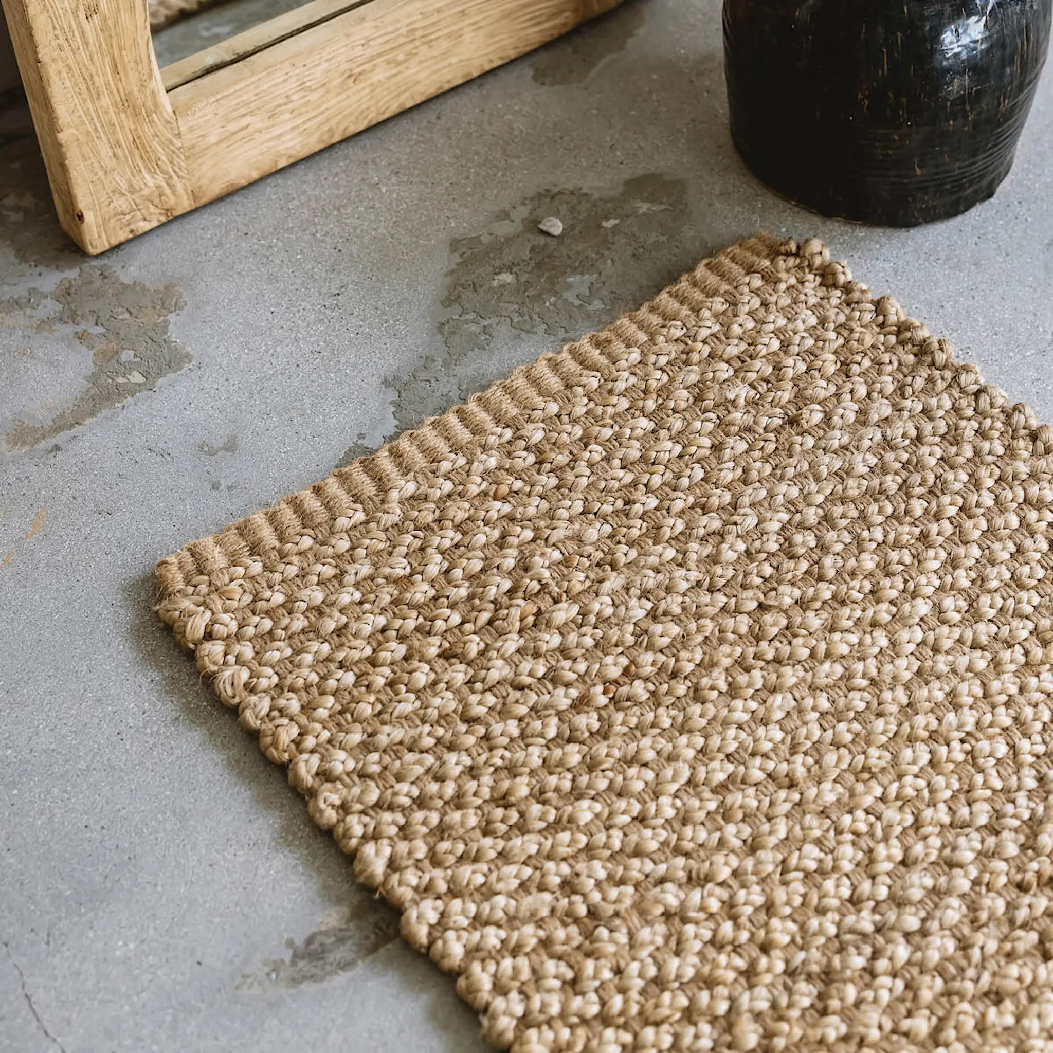 Lone Tepper Braid jute Kynnysmatto 60x90 cm