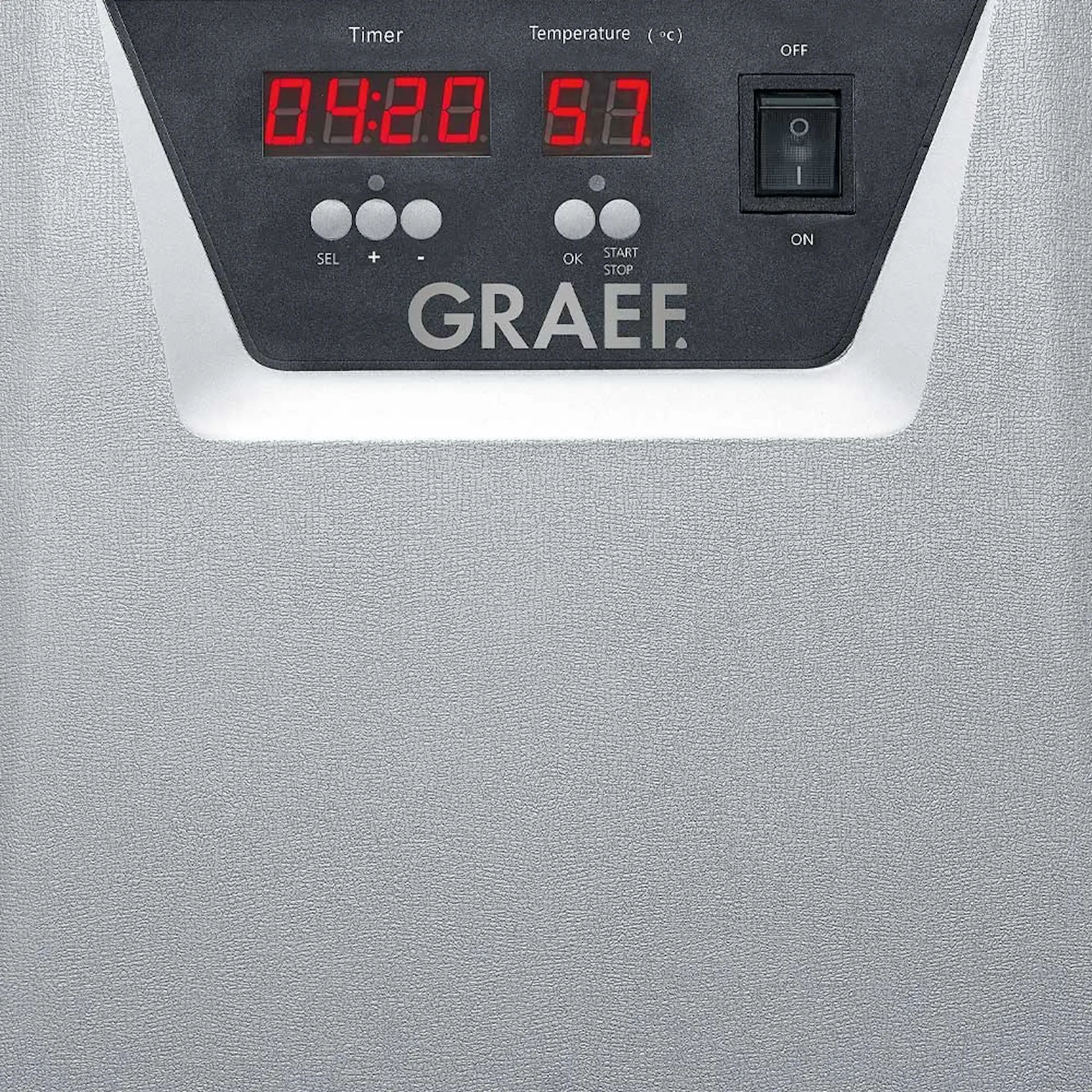 Graef Svamptork / Frukttork 10 brickor 35 cm Svart/Stål