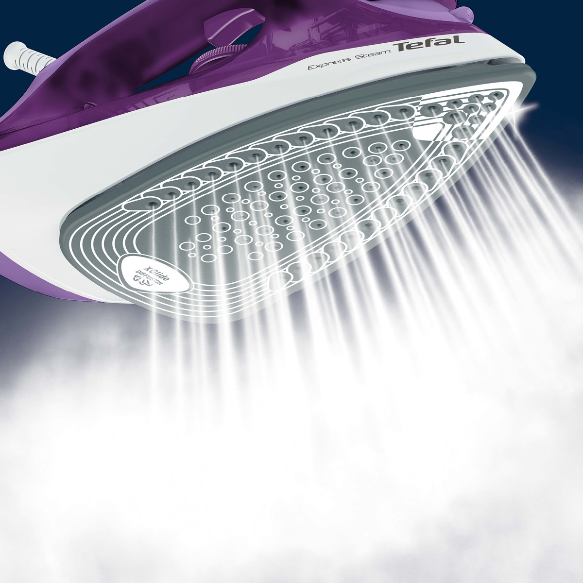 Tefal Express Steam Höyrysilitysrauta FV2836E0 Liila