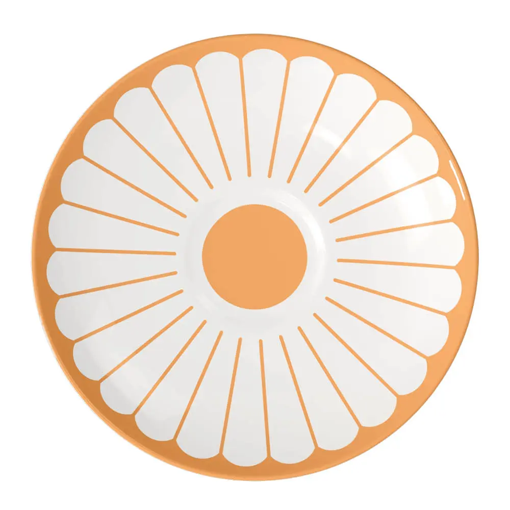 Fleur Soleil Aluslautanen 14,8 cm Valkoinen/Keltainen