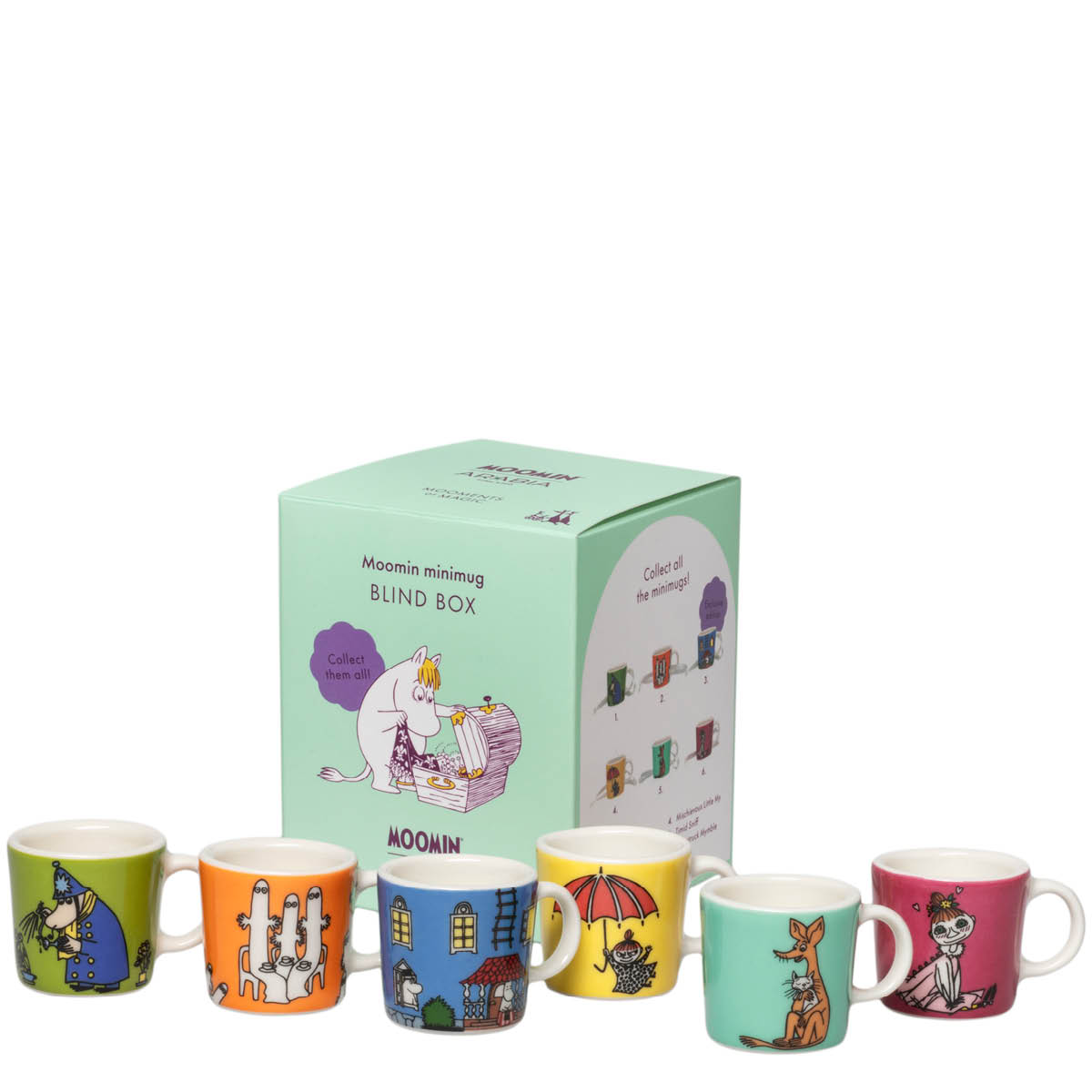 Moomin Arabia Mummikopp mini 3 cm overraskelsesboks