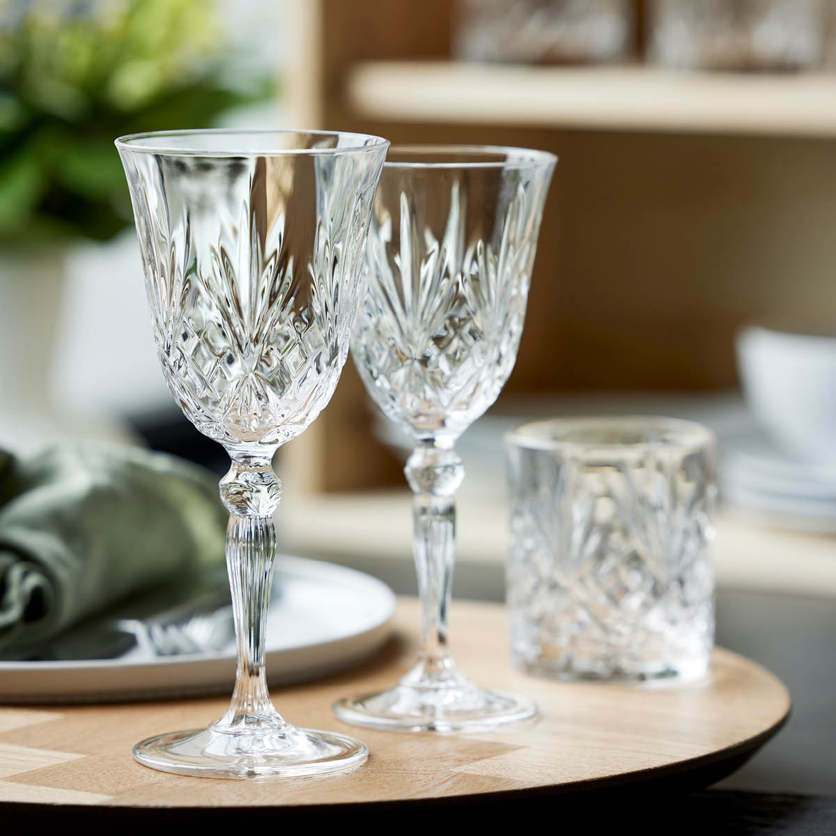 Lyngby Glas Melodia rødvinsglass 27 cl 4 stk klar