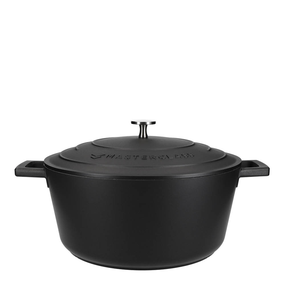 MasterClass Cast Aluminium Pata 5 L Musta