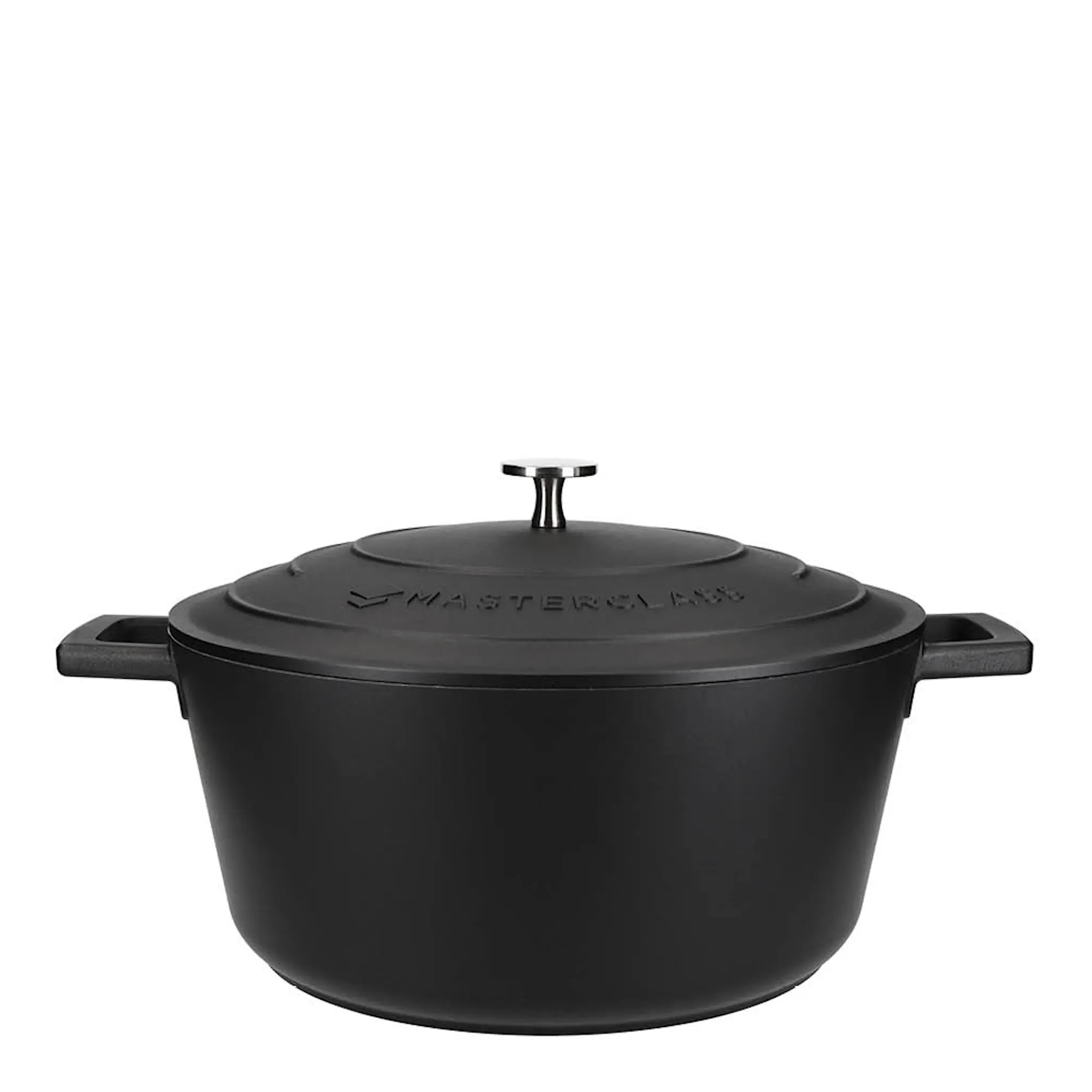 MasterClass Cast Aluminium Pata 5 L Musta