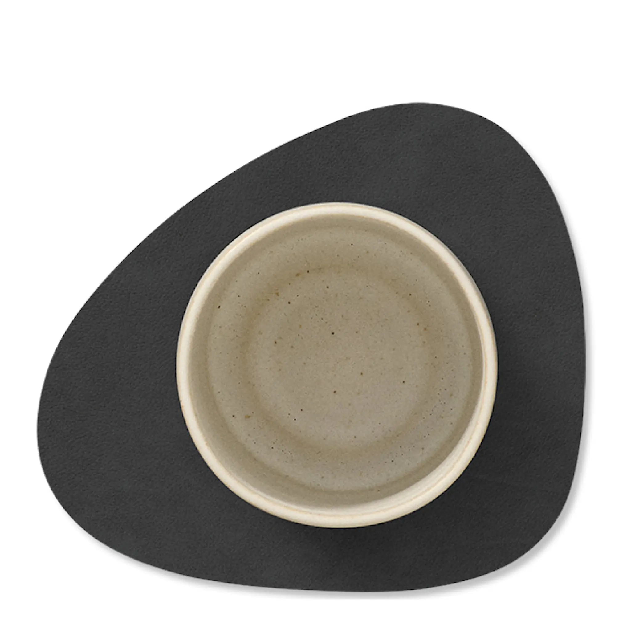 LIND DNA Nupo Curve Glasunderlägg 11x13 cm Svart
