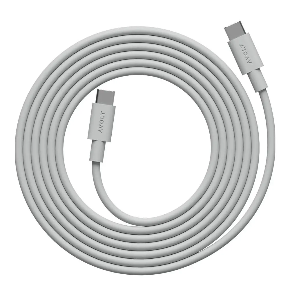 Cable 1 USB-C Kaapeli 2 m Gotland Grey