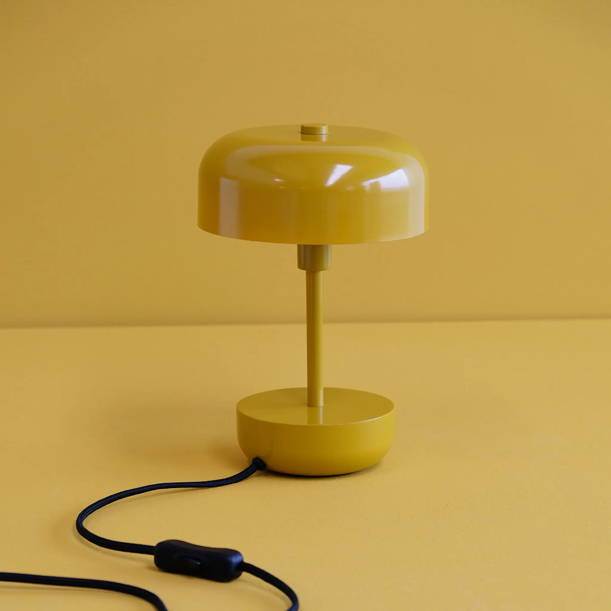 Dyberg Larsen Haipot bordslampa 25,7 cm curry