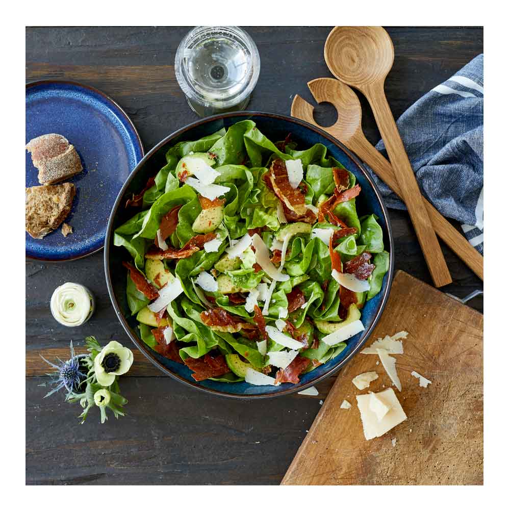 Bitz Salatskål 30 cm svart/blå