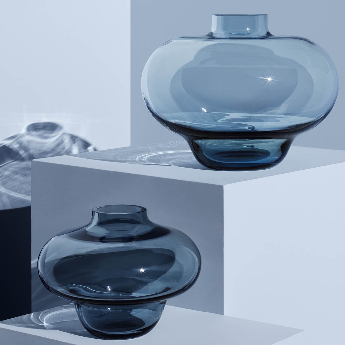 Kosta Boda Kappa Maljakko 21 cm Sininen