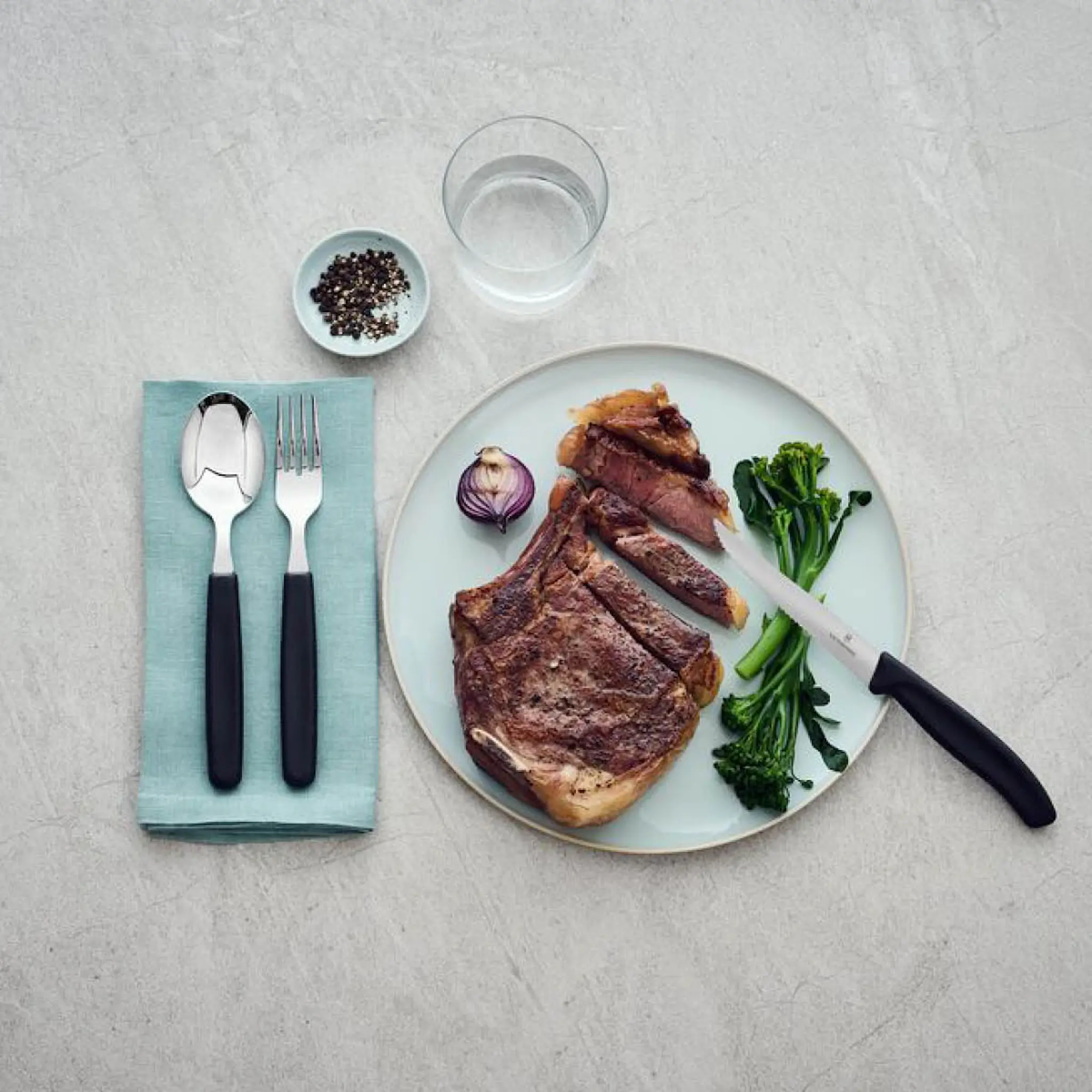 Victorinox Swiss Classic grillkniv / pizzakniv 11 cm svart