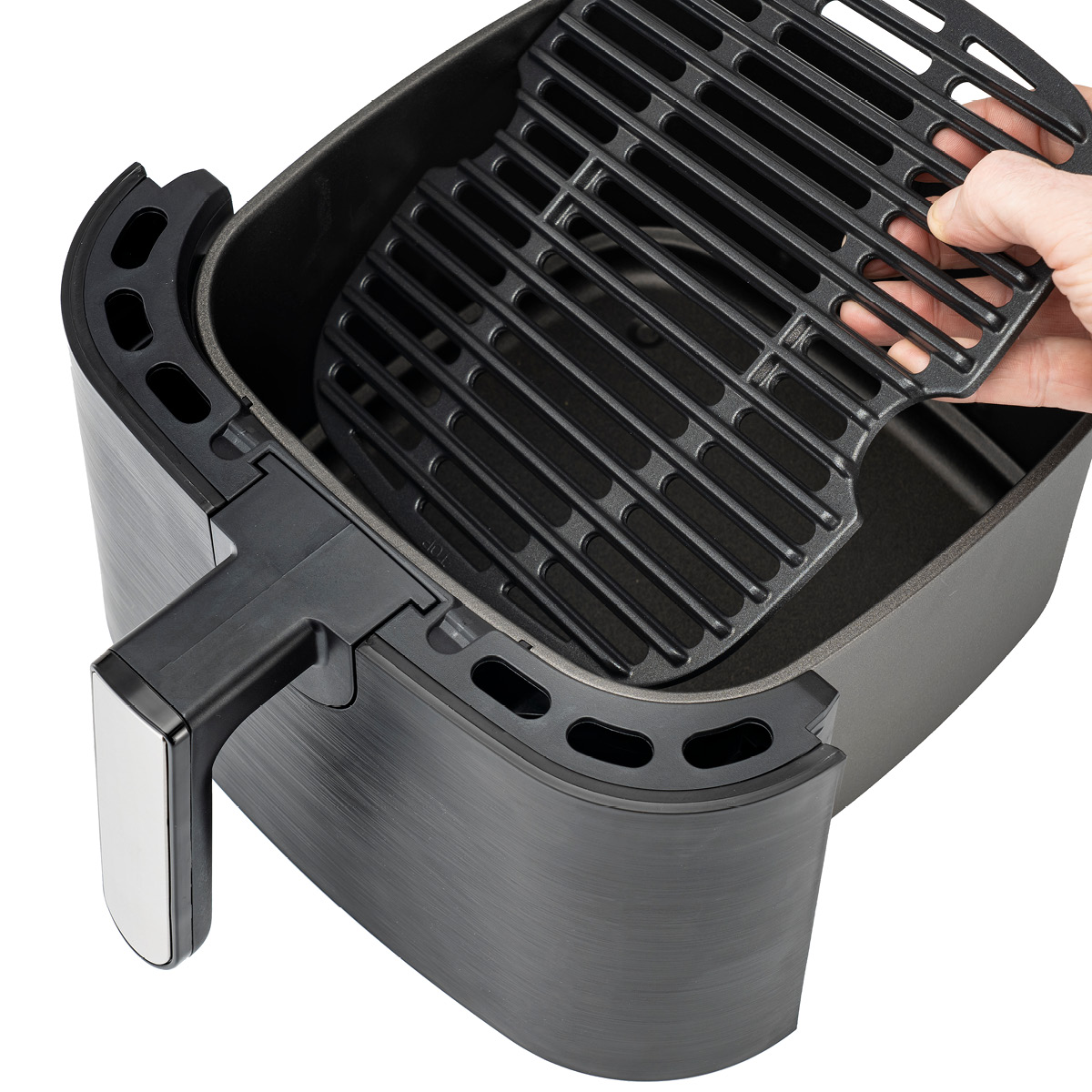 OBH Nordica Easy Fry & Grill XXL 2-i-1 airfryer AG8018S0 Svart