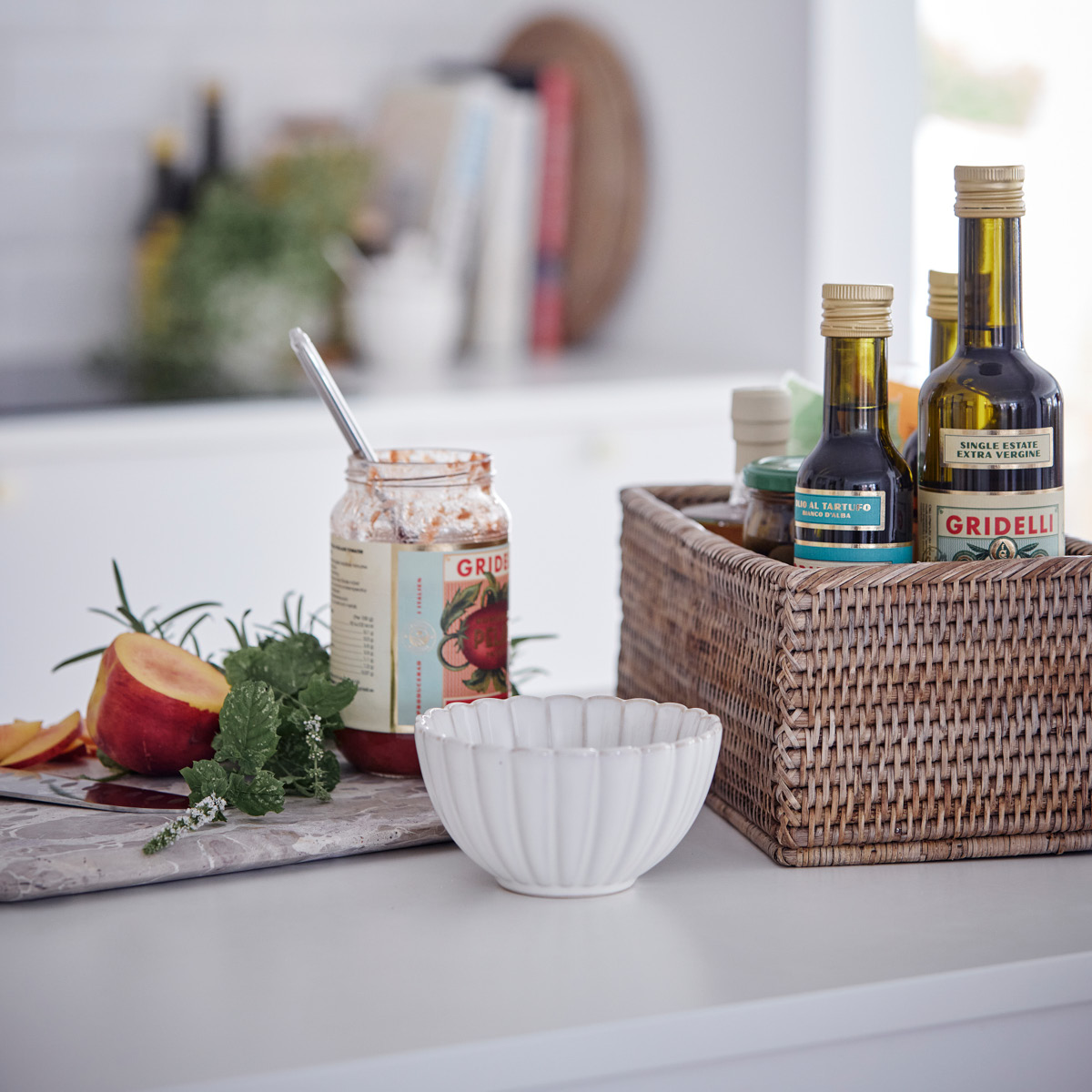 Lene Bjerre Camille Kulho 4,3x8,5 cm Luunvalkoinen