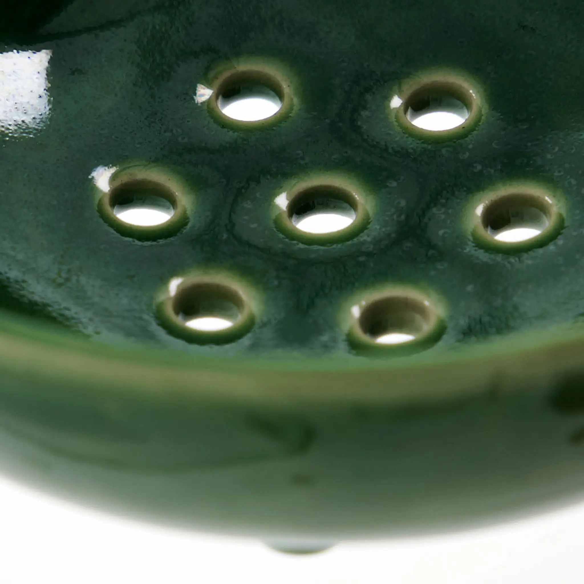 House Doctor Diva sil i stengods 12 cm grön