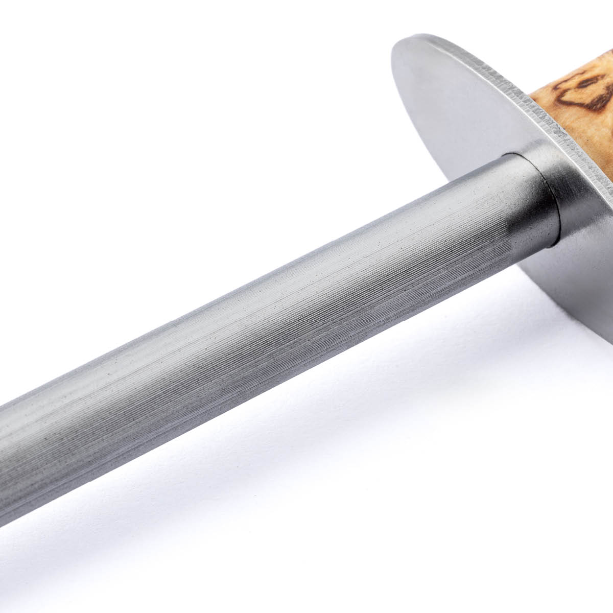 EKA Gourmet gavesett filetekniv 20 cm og brynestål 20 cm masurbjørk/rustfritt stål