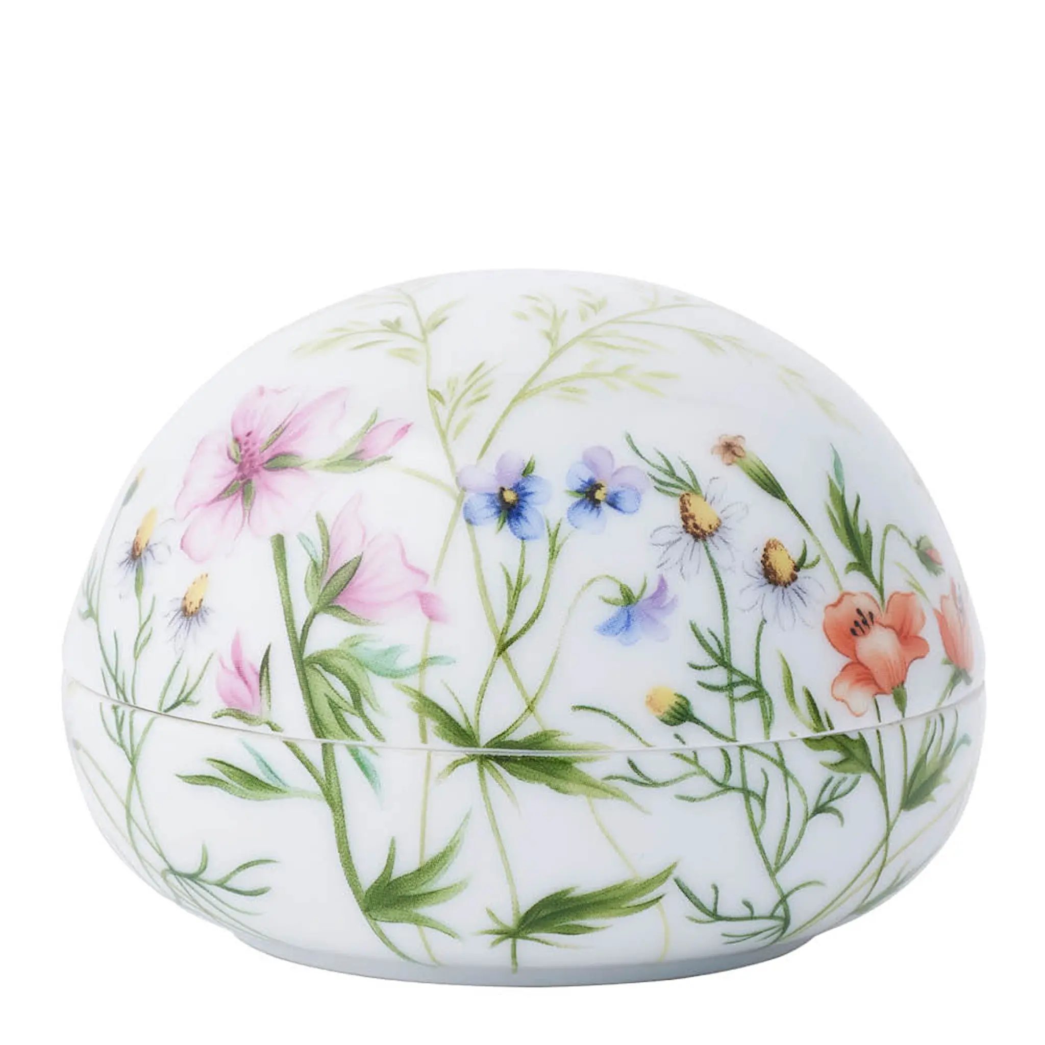 Royal Copenhagen Vårkollektion Bonbonniere 2026 10 cm ängsblommor