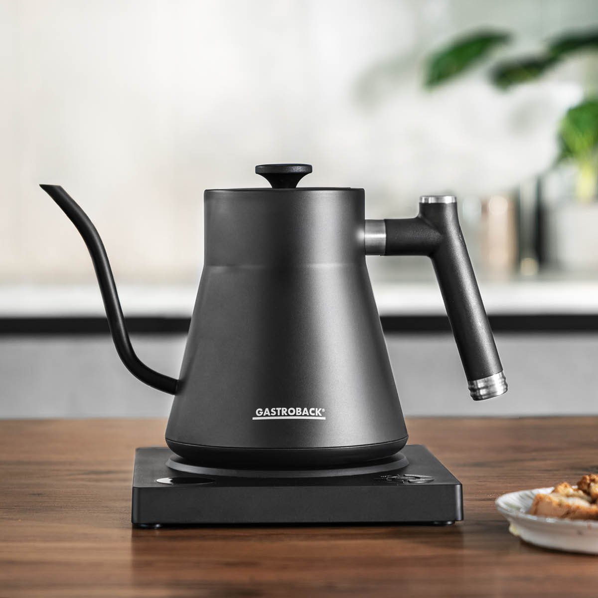 Gastroback Design Pour Over vattenkokare stål