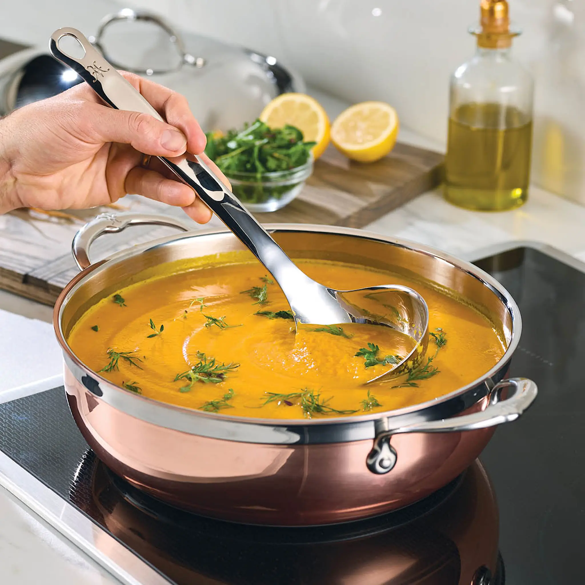 Hestan Provisions kjøkkenredskapsett 5 deler stål