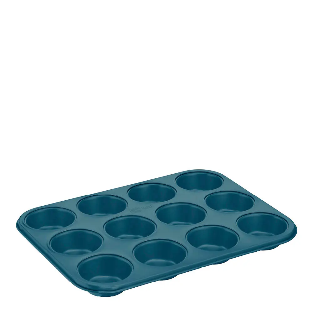 Bakeware muffinsivuoka 12 kpl sininen