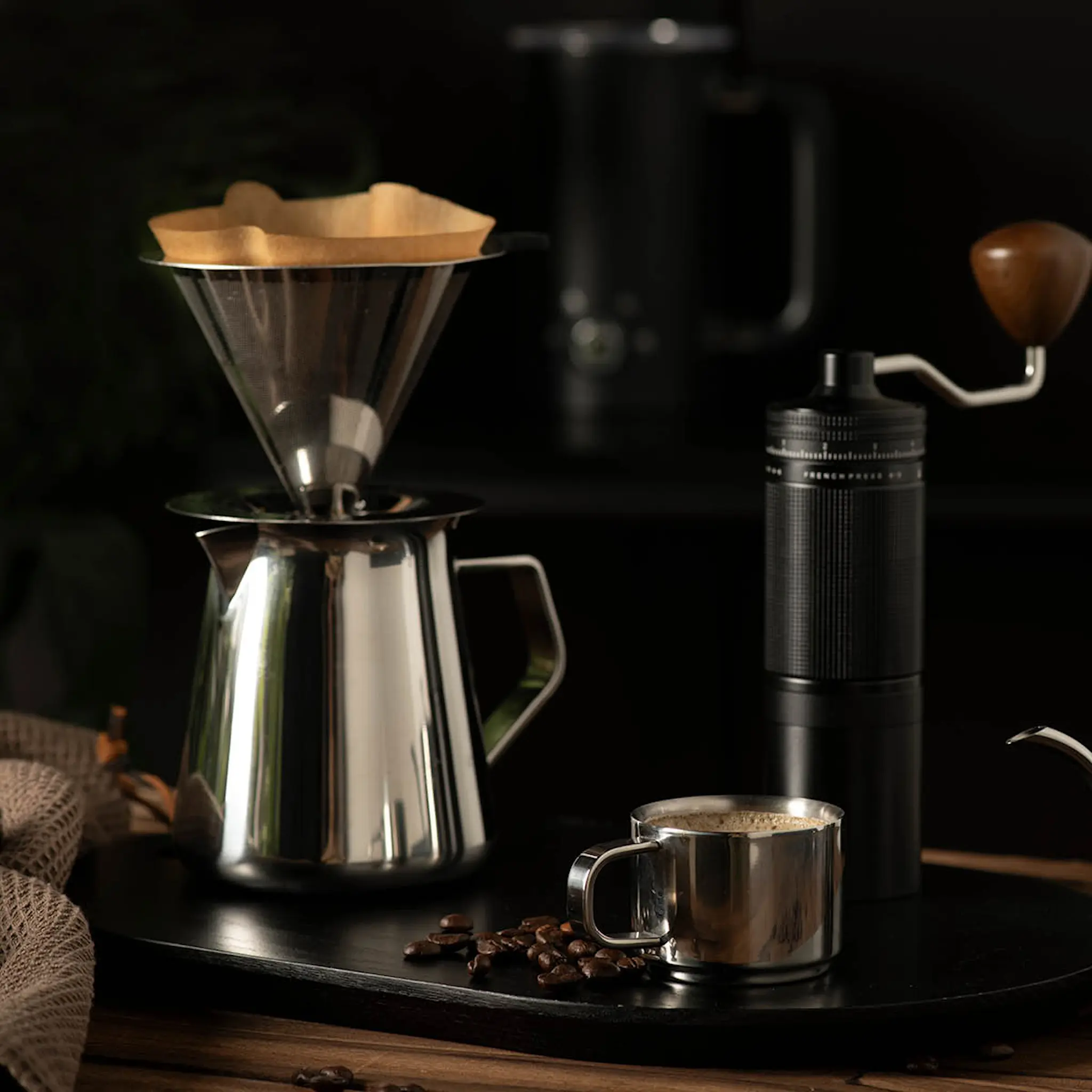 Modern House Lundi kaffebryggare 0,7 L rostfritt stål