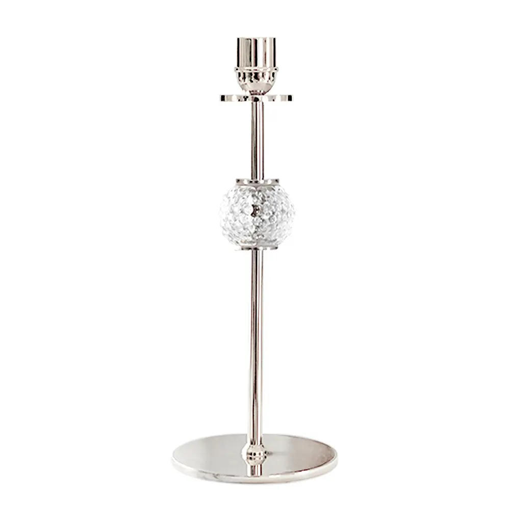 La Luna Kynttilänjalka 35 cm Nikkelöity messinki