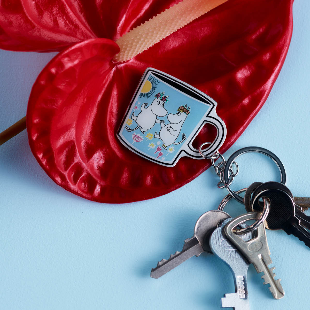 Moomin Arabia Mumin nyckelring Sommardans