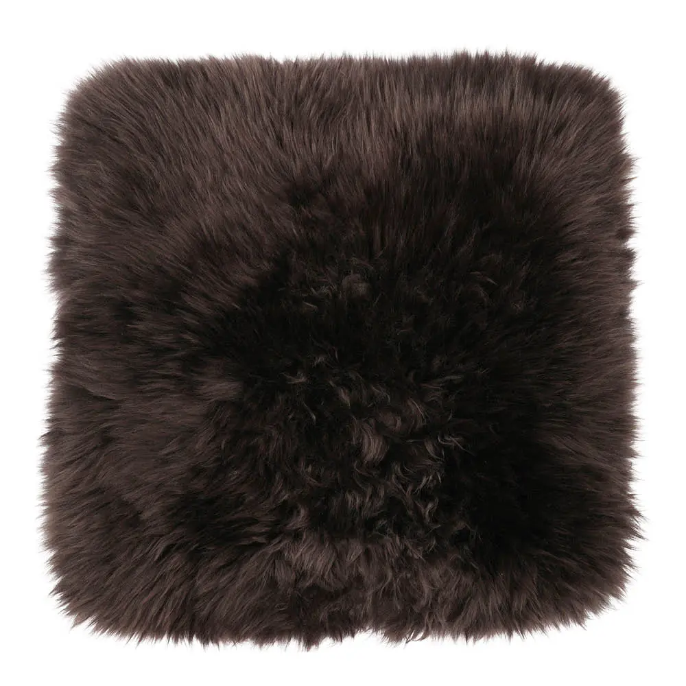 Istuinalusta New Zealand lampa pitkä villa 40x40 cm teräs