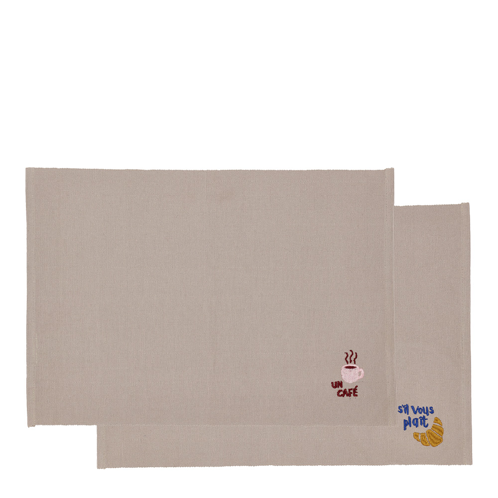 Södahl - Bistro Pöytätabletti 33x48 cm 2 kpl Coffee Brown