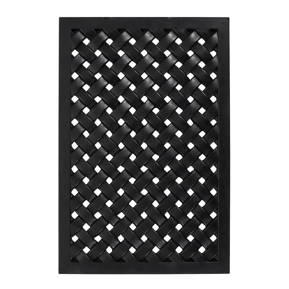 Braid Kynnysmatto 60x40 cm Musta