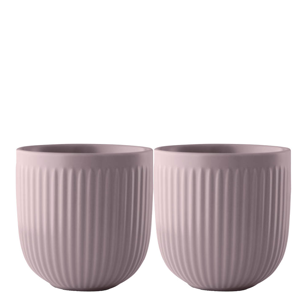 Eva Trio Legio Nova kopp 34 cl utan öra 2-pack berry