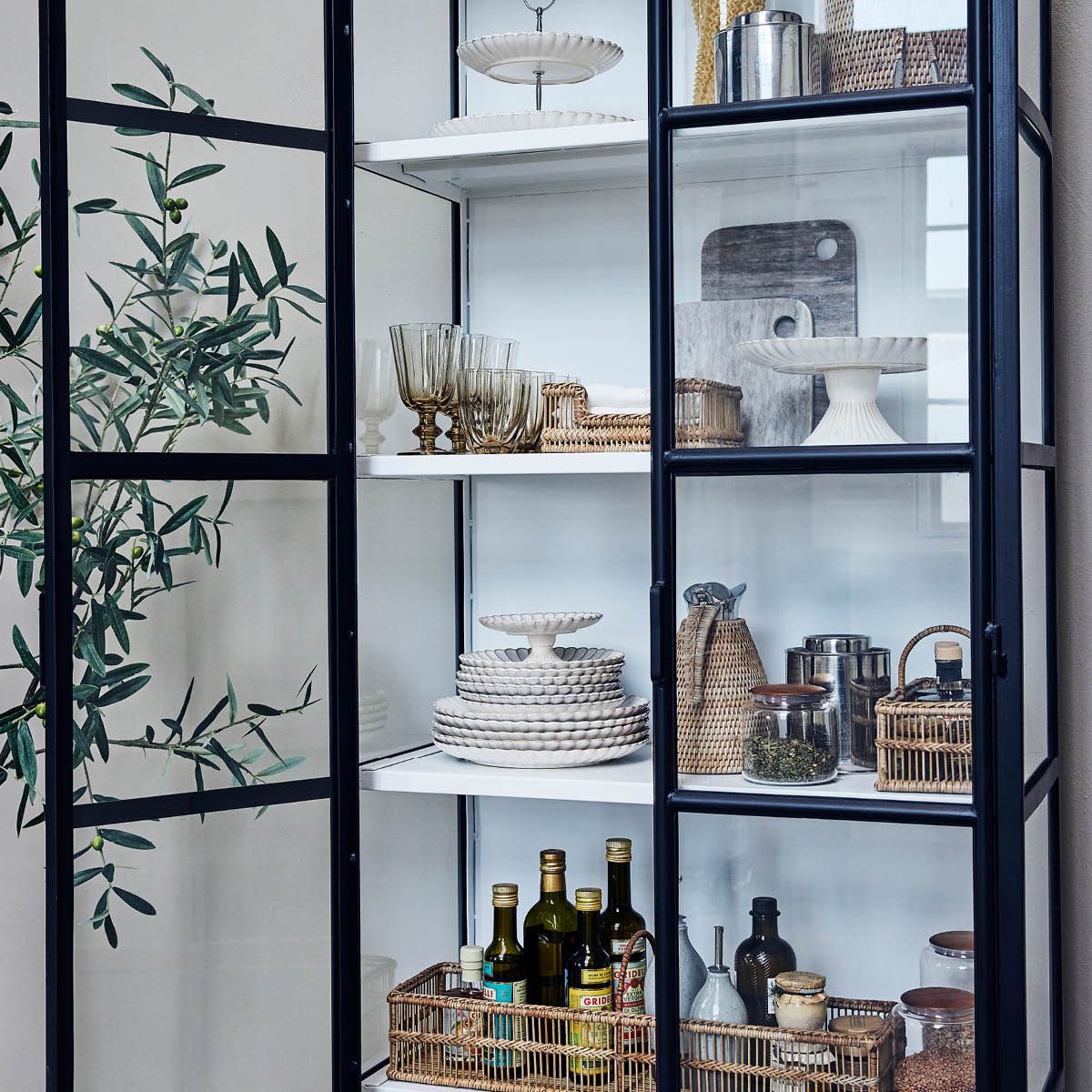 Lene Bjerre Camille kakefat 27 cm off white