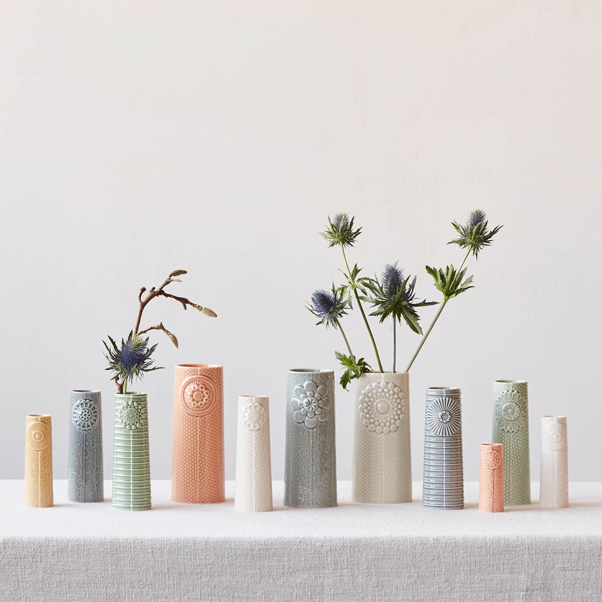 Dottir Pipanella Flower vase 9 cm rosa