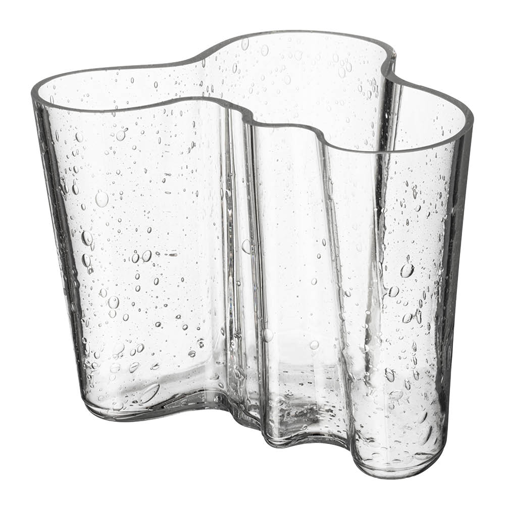 iittala Aalto vase 12 cm bobleglass klar