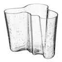 Aalto vas 12 cm bubbelglas klar