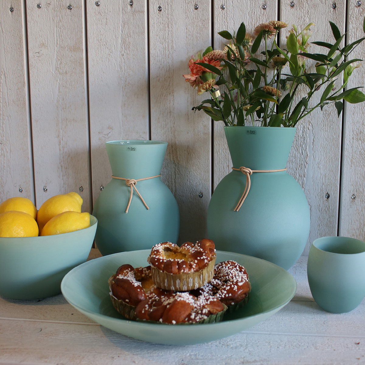 Nybro Crystal Happy Fat 30 cm Pistage