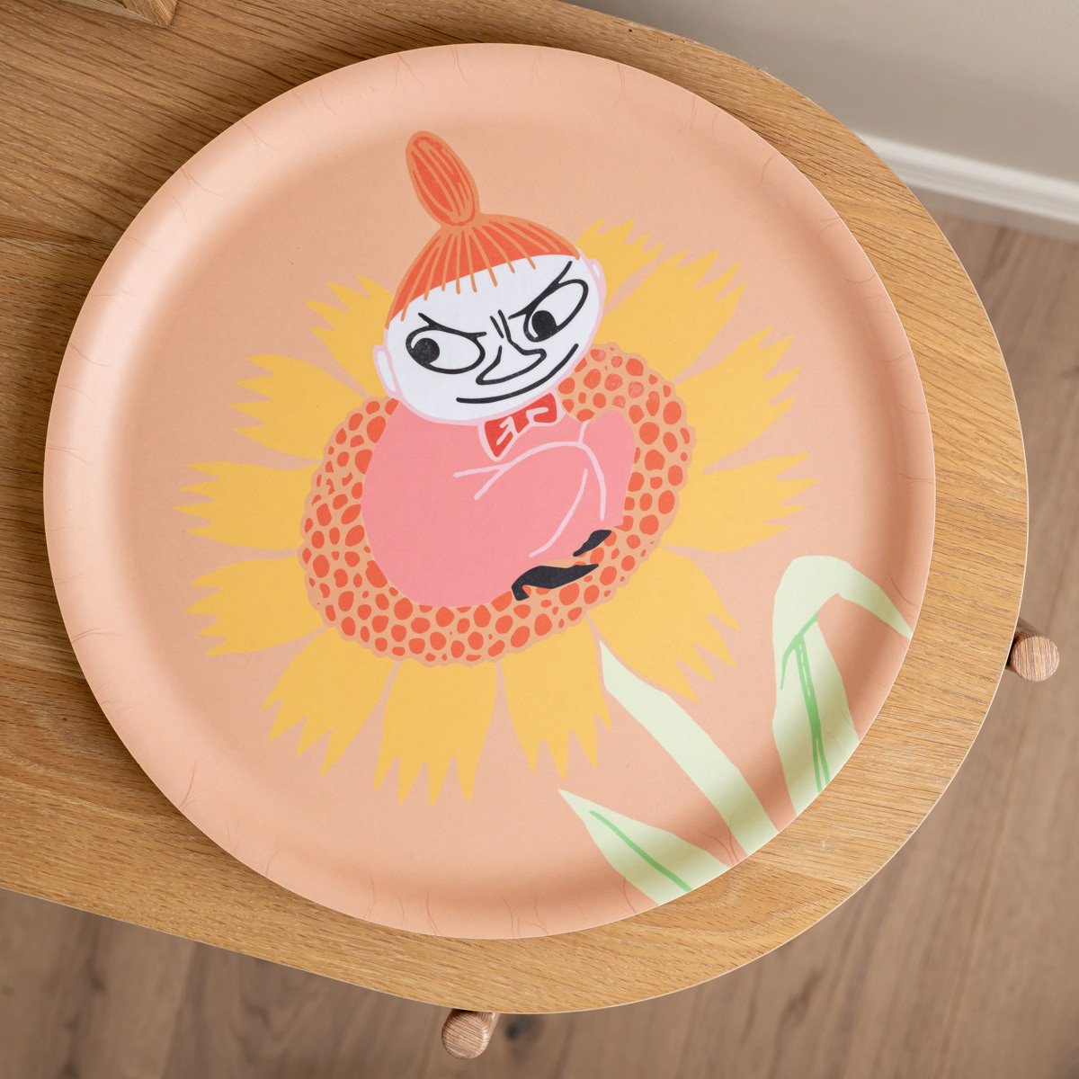 Muurla Mummi brett 35x35 cm solsikke