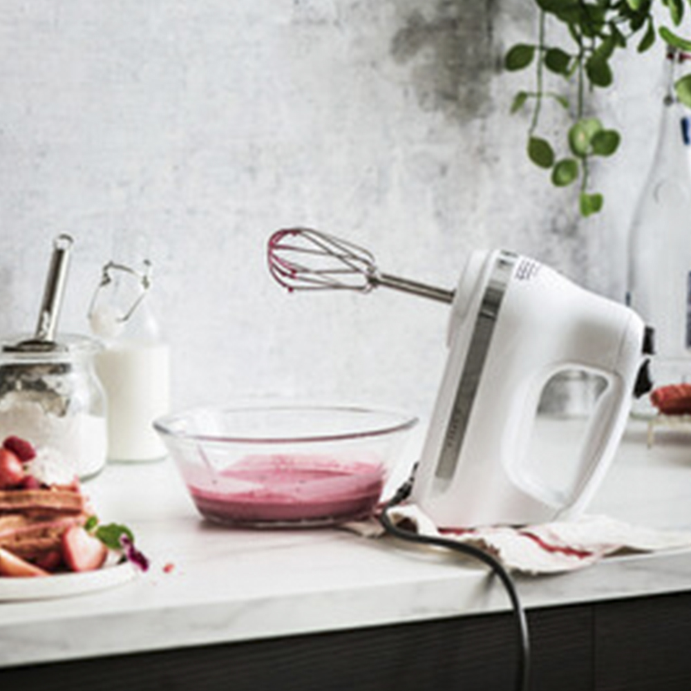 KitchenAid KitchenAid elvisp med 5 hastigheter 5KHM5110 vit
