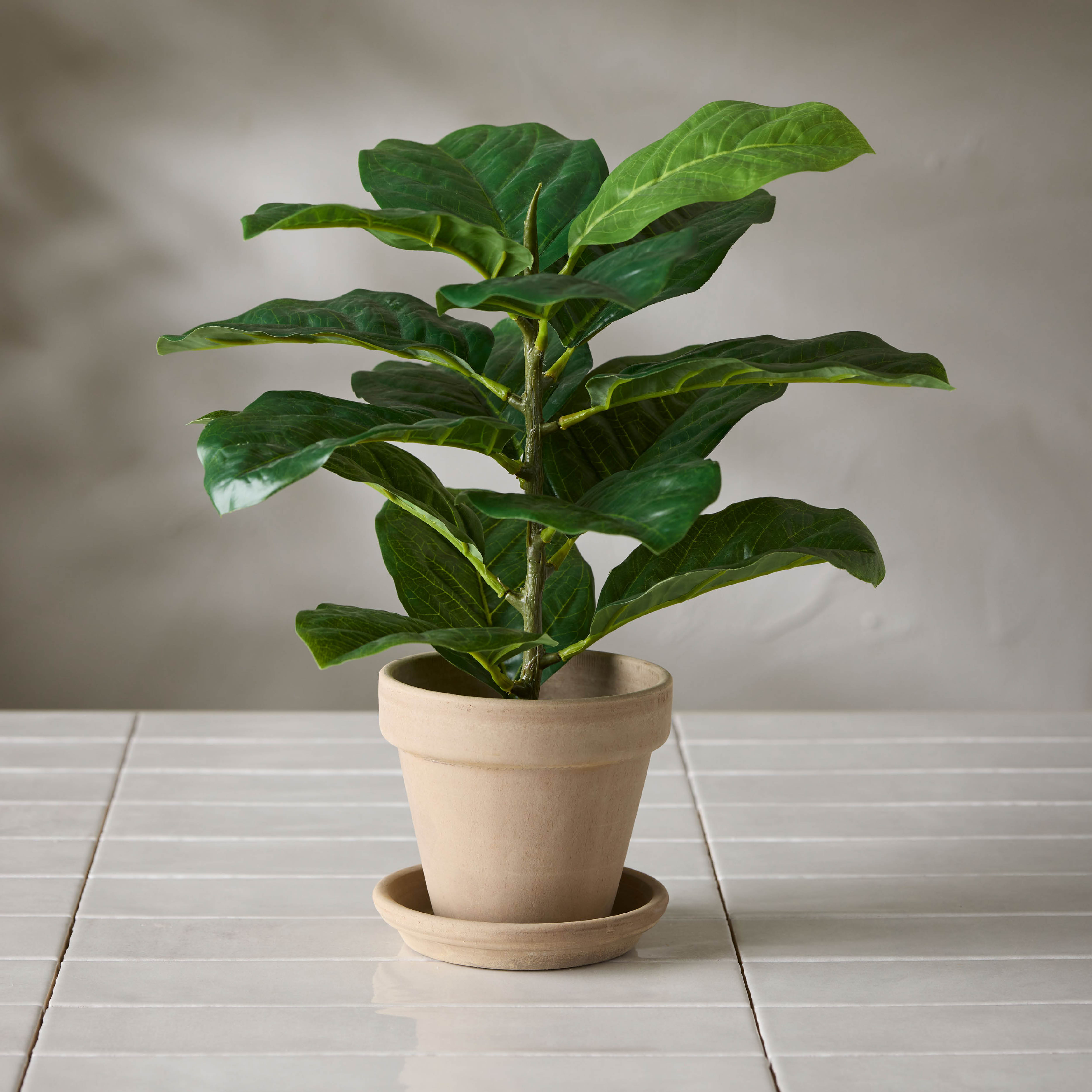 Mr Plant Fiolinfiken kunstig potteplante 40 cm grønn