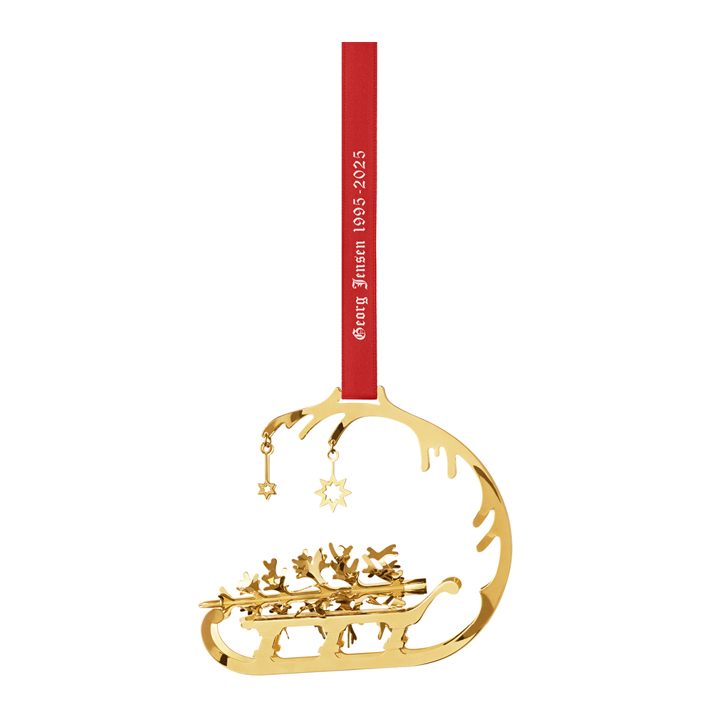 Georg Jensen - Joulu 2025 Joulukoriste vuodelta 1995 Kulta