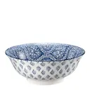 Sakura skål 21 cm 1,2 L blå/vit
