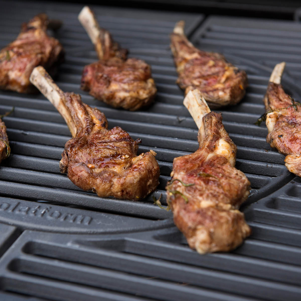 Mustang Sapphire multigrill gjutjärnsgaller 24x47,5 cm