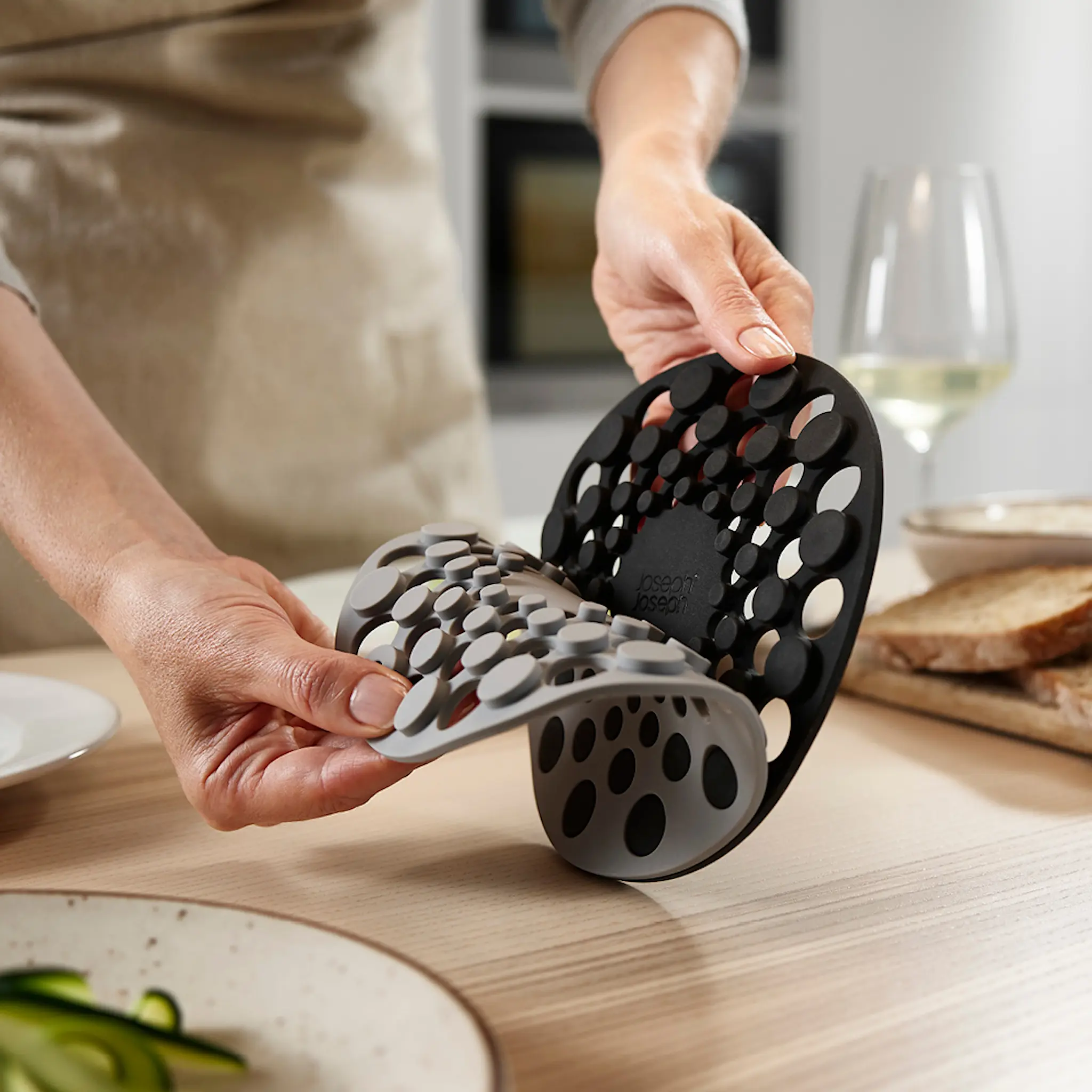 Joseph Joseph Spot-On Pannunalunen Harmaa