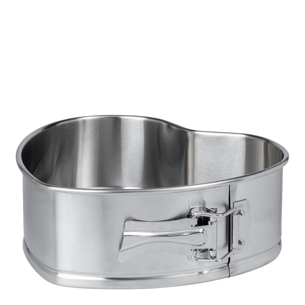Anders Petter Steel Essentials springform 20x22 cm hjerte