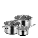 Optimal grytset 3 delar 1,5/3,2/4,6L keramisk