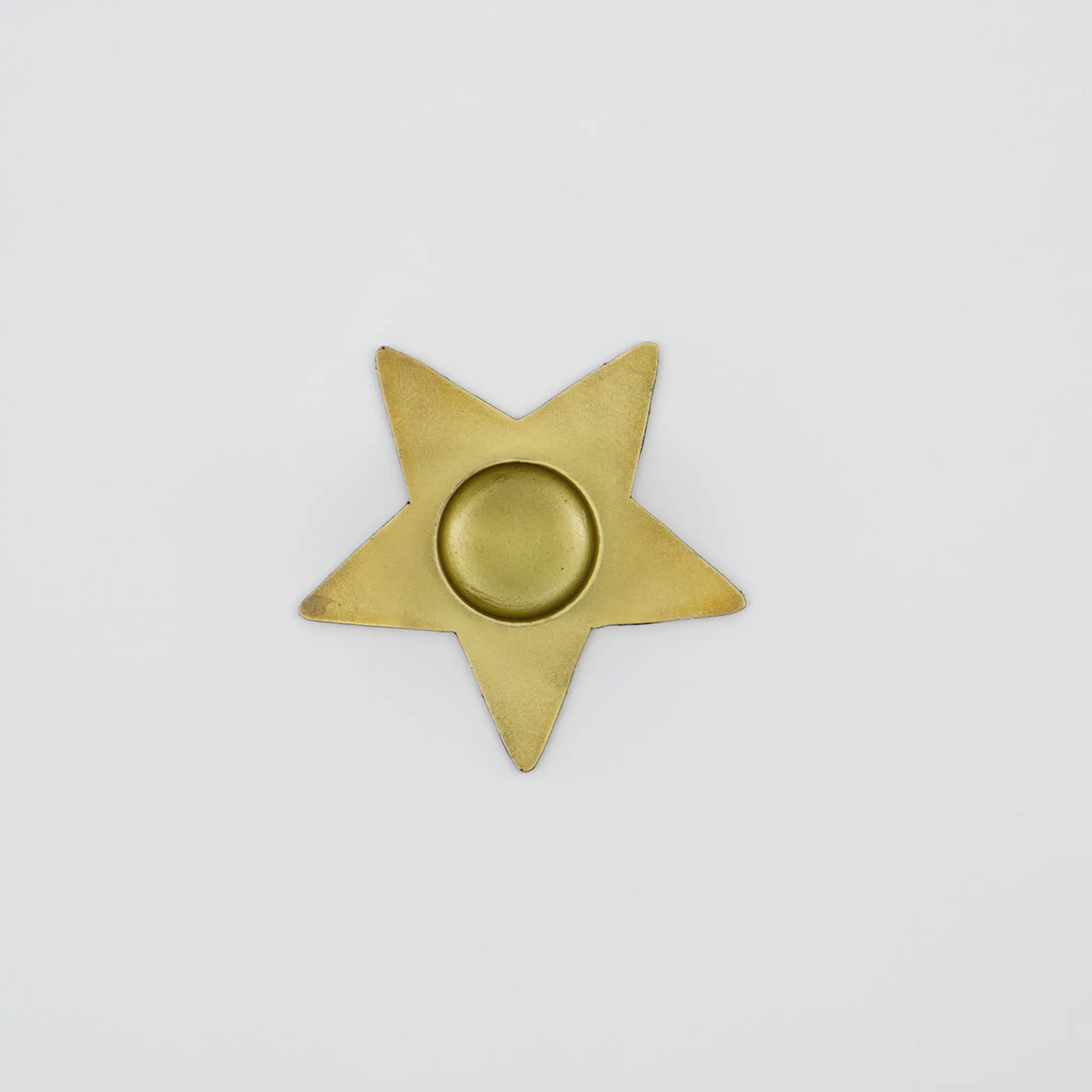 House Doctor Stage Kynttilänjalka 3x6 cm Antiikki messinki