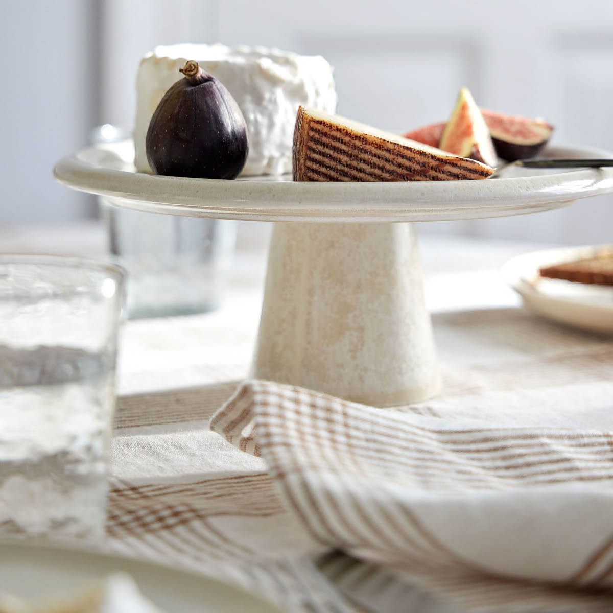 Tell Me More Odette servett linne 45x45 cm brun