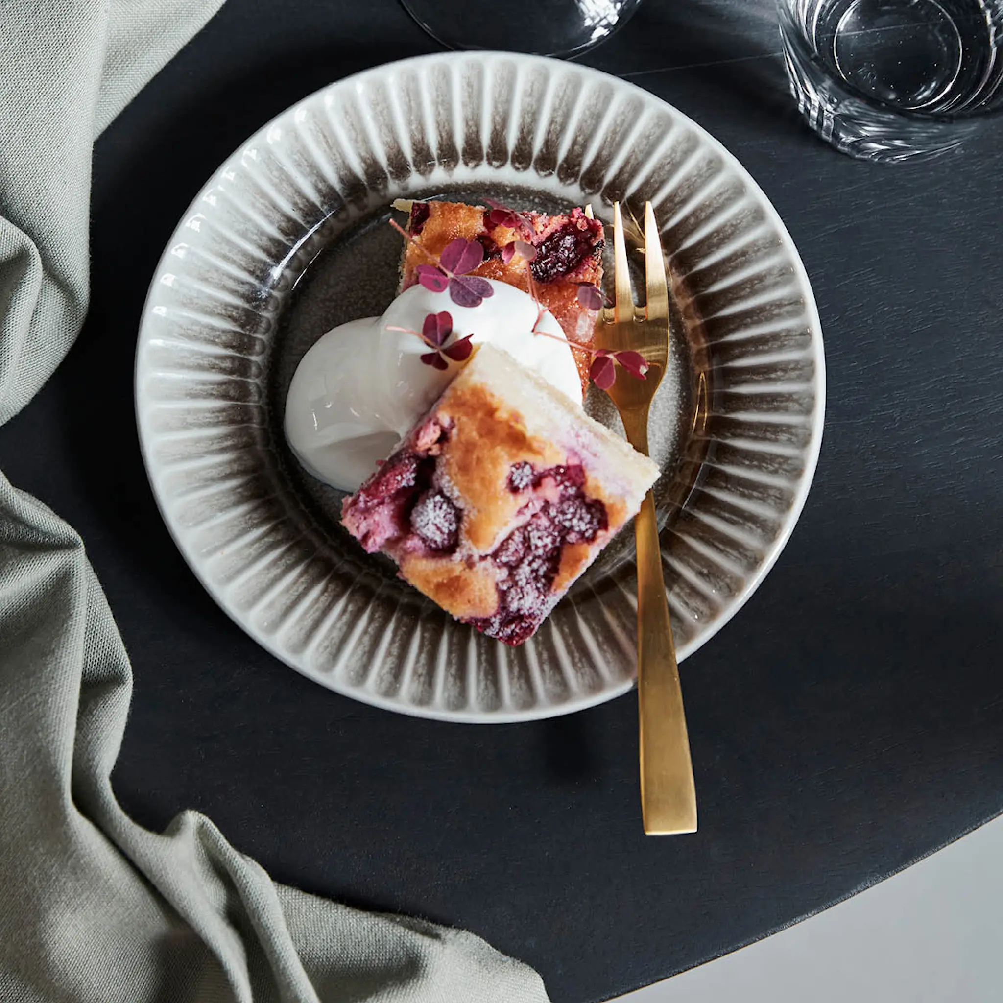 House Doctor Golden Kakkuhaarukka 14,5 cm 4 kpl Kulta