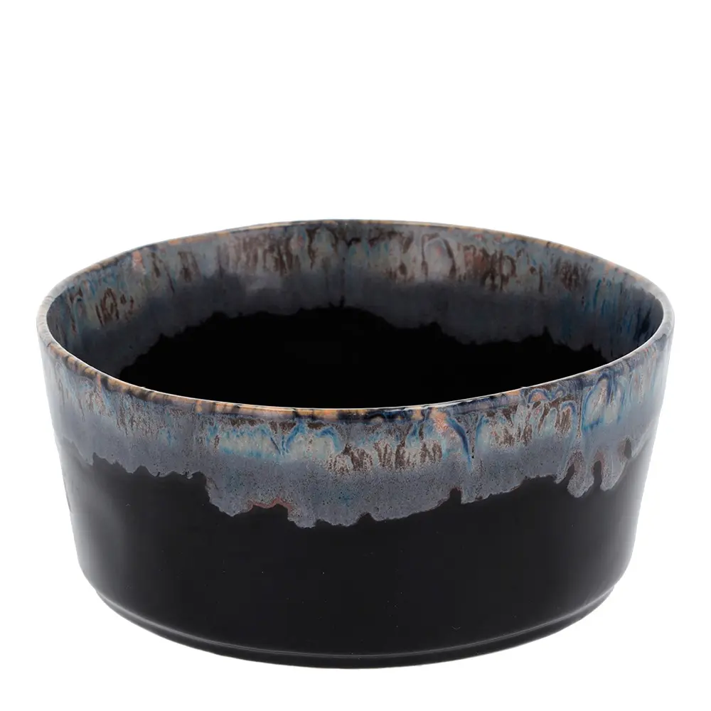 Gres Kulho 50 cl 14x6 cm Musta